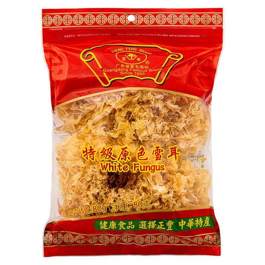 (Case) Zheng Feng White Fungus 正豐 特級原色雪耳 80g*50