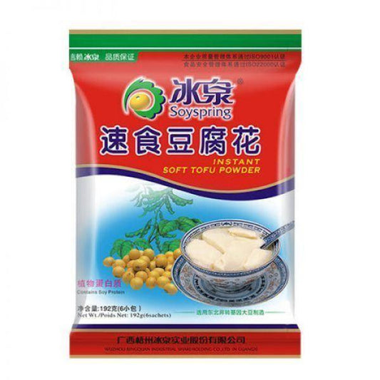 (Case) Soyspring Instant Soft Tofu Powder 冰泉 速食豆腐花 192g*30