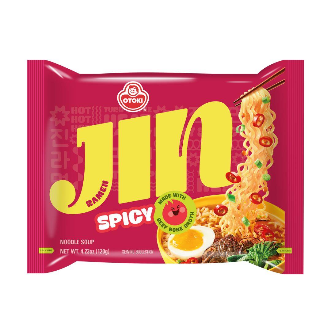 (Case) Ottogi Jin Ramen (Spicy) 진라면 120g*40