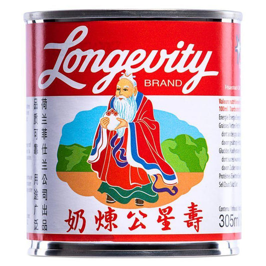 (Case) Longevity Brand Sweetened Condensed Milk 壽星公 煉奶 305m*24