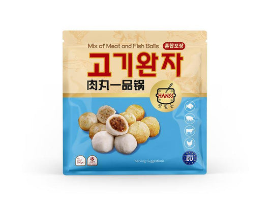 ❄️ Hanss Mix of Meat and Fish Balls 肉丸一品鍋 16 x 500g