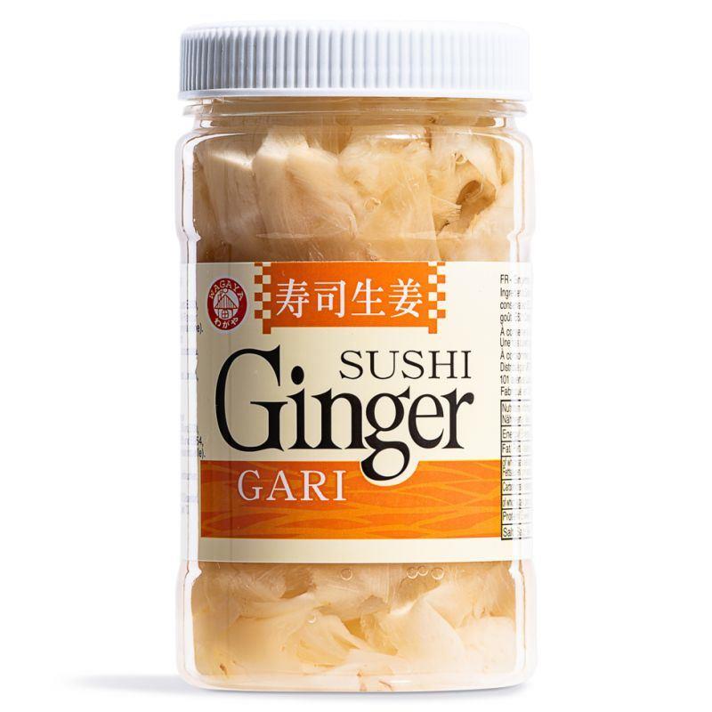 (Case) J-Basket Sushi Ginger Gari (White) 寿司生姜 340g*24