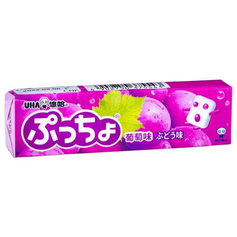 (Case) UHA Puccho Soft Candy (Grape Flavour) 悠哈 普超 葡萄味軟糖 50g*10