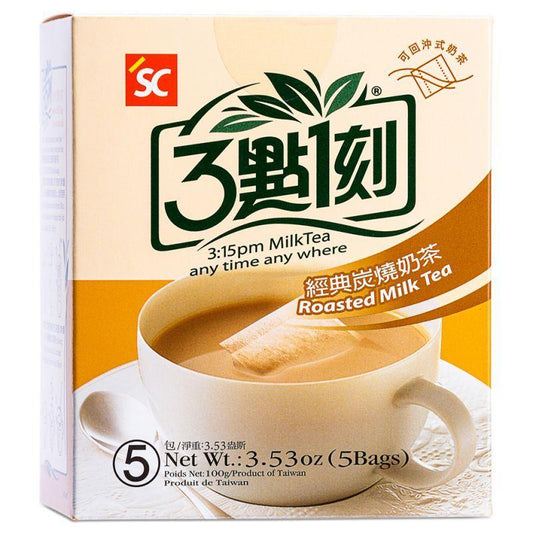 (Case) 3:15pm Roasted Milk Tea 3點1刻 經典炭燒奶茶 100g*24