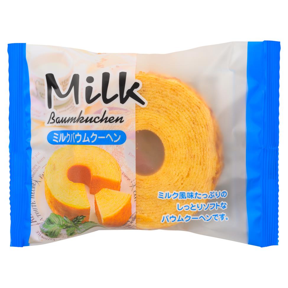 (Case) Taiyo Mini-Baumkuchen (Milk Flavour) 迷你年輪蛋糕 (牛奶味) 75g*12