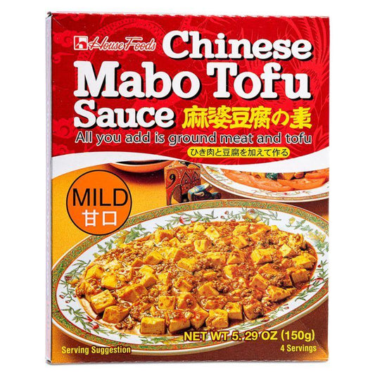 (Case) House Foods Chinese Mabo Tofu Sauce (Mild) 麻婆豆腐の素 (甘口) 150g*30