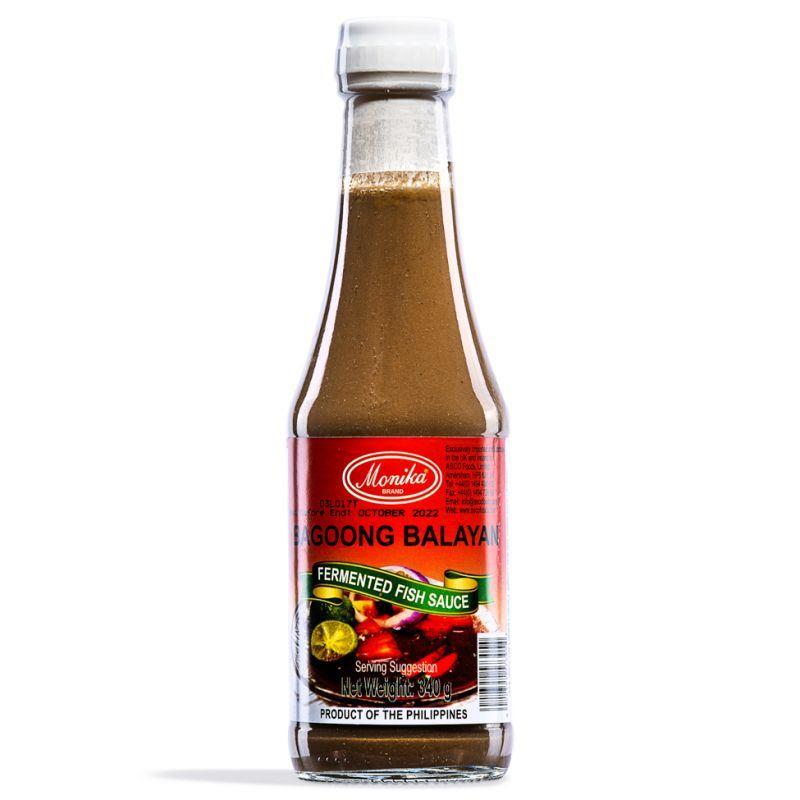 (Case) Monika Brand Bagoong Balayan Fermented Fish Sauce 340g*24