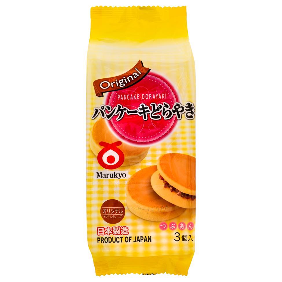 (Case) Marukyo Red Bean Paste Pancake Dorayaki (Original) 紅豆銅鑼燒 150g*9