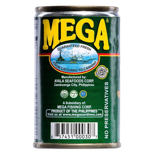 (Case) Mega Sardines in Tomato Sauce 155g*48