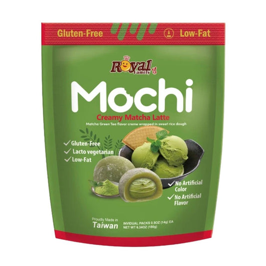(Case) Royal Family Creamy Matcha Latte Mochi 180g*12
