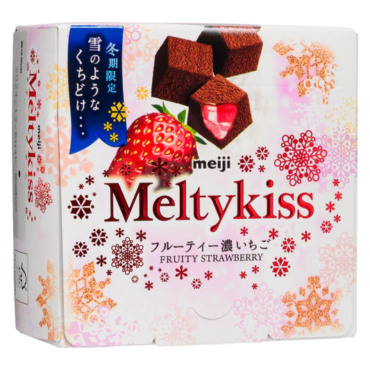 (Case) Meiji Meltykiss (Fruity Strawberry Cocoa) (JPN Version) 52g*5*12