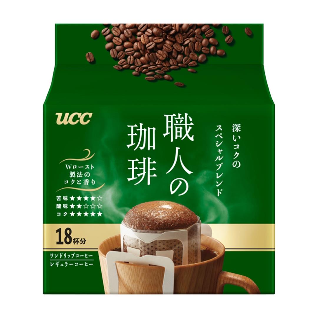 (Case) UCC Artisans Coffee Deep Rich Drip (18 Bags) 職人の珈琲 深いコクのスペシャルブレンド (18杯分) 112g*6