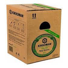 Kikkoman Naturally Brewed Less Salt Soy Sauce 20L