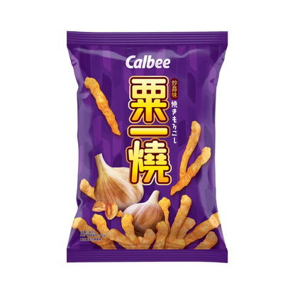 (Case) Calbee Grill-A-Corn (Fried Garlic Flavoured) 卡樂B 粟一燒 (炒蒜味) 80g*20