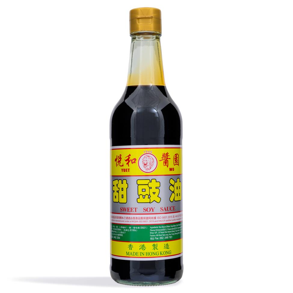 (Case) Yuet Wo Sweet Soy Sauce 悅和 甜豉油 500ml*12