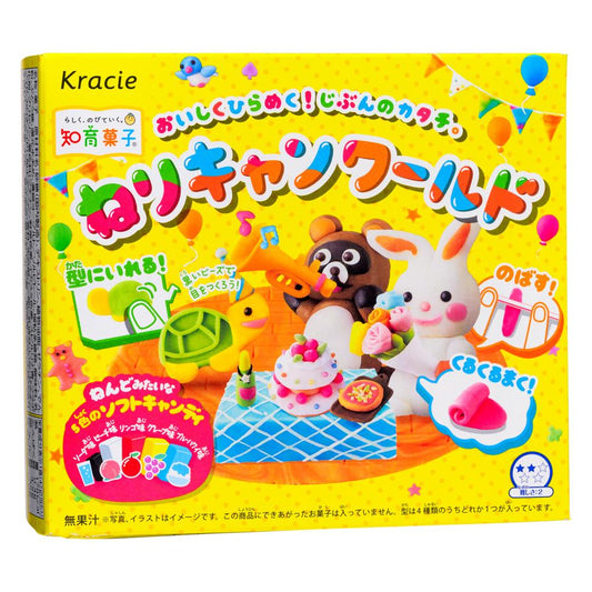 (Case) Kracie Popin' Cookin' Making Kit (Animal World) 知育菓子 食玩DIY (動物世界) 42g*7
