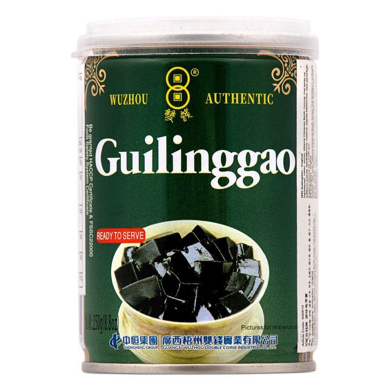 (Case) Double Coins Guilinggao (Original Flavour) 雙錢牌 原味梧州龜苓膏 250g*48