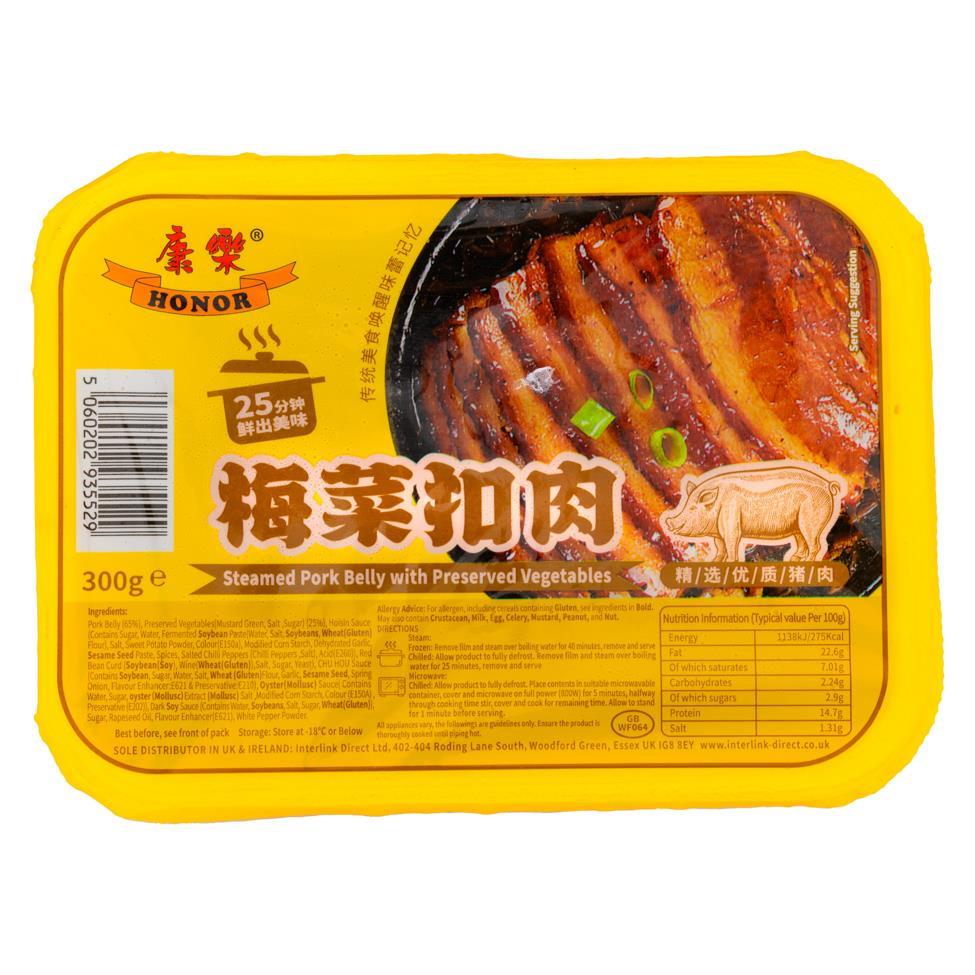 ❄️ Honor Steamed Pork Belly with Preserved Vegetables 20 x 300g