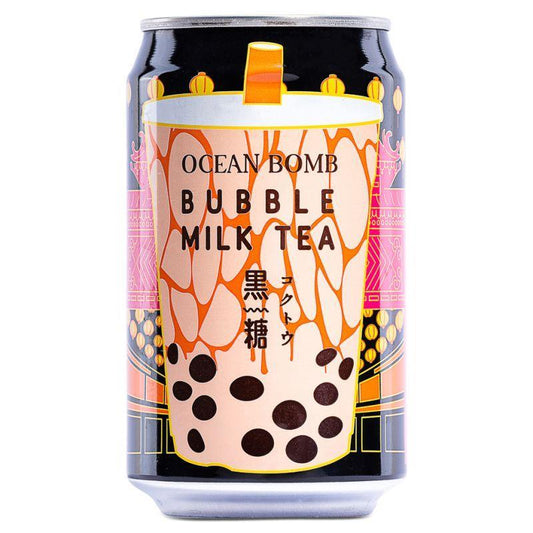 (Case) Ocean Bomb Bubble Milk Tea (Brown Sugar) 315g*24