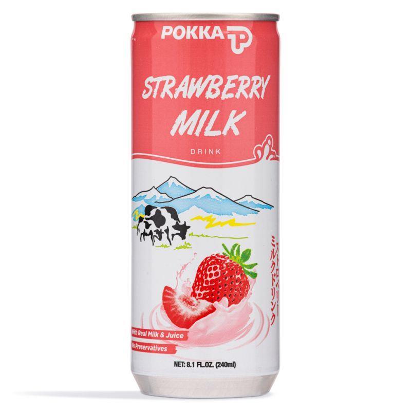 (Case) Pokka Strawberry Milk Drink 草莓牛奶 240ml*30