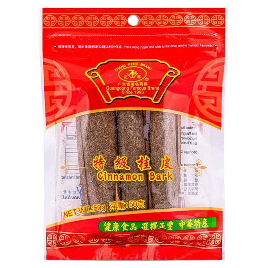 (Case) Zheng Feng Cinnamon Bark 正豐 特級桂皮 50g*50