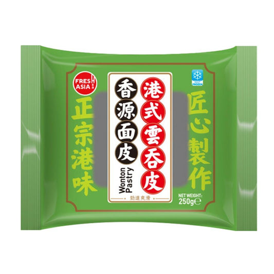 Freshasia Wonton Pastry 香源 港式雲吞皮 30 x 300g
