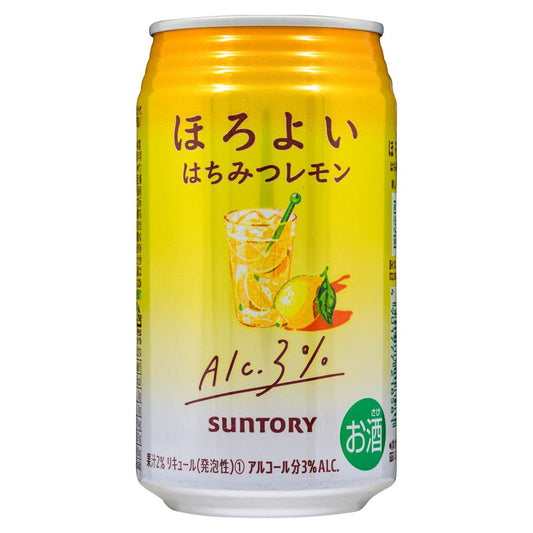 (Case) Suntory Horoyoi Cocktail Honey Lemon Chuhai Spritzer (ABV 3%) 350ml*24