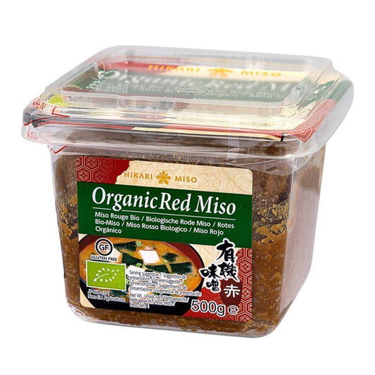 (Case) Hikari Miso Organic Red Miso 有機赤味噌 500g*8