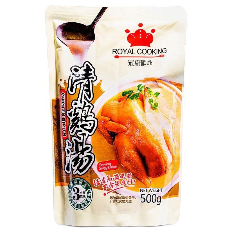 (Case) Royal Cooking Chicken Broth 冠廚 清鷄湯 500g*24