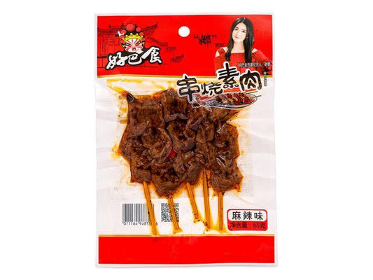 (Case) HBS Skewed Dried Beancurd (Hot) 好巴食 串燒素肉 (麻辣味) 65g*40