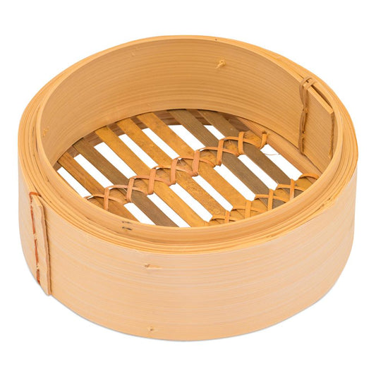 (Case) 7' Bamboo Steamer (without Cover) 7吋竹蒸籠 (不連蓋) *30