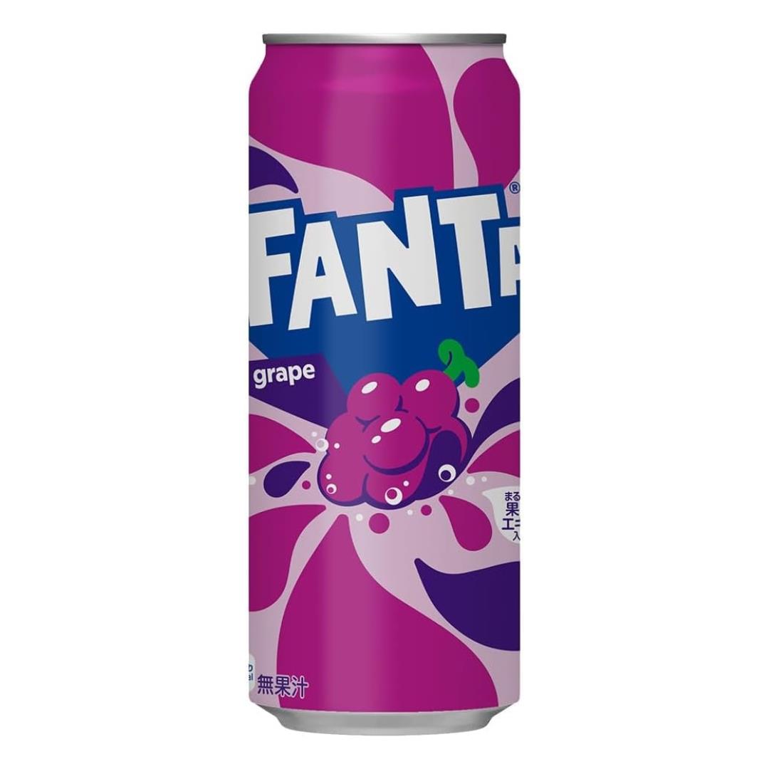 Coca Cola Fanta Soda (Grape Flavour) (JPN Version) ファンタ グレープ 24 x 500ml
