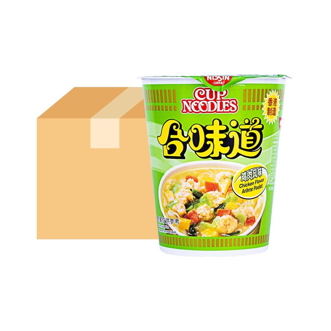Nissin Cup Noodles (Chicken Flavour) 合味道 雞肉味杯麵 24 x 70g