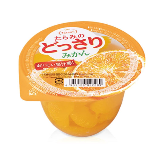 (Case) Tarami Tarami Fruit Jelly with Orange Chunks 230g*6