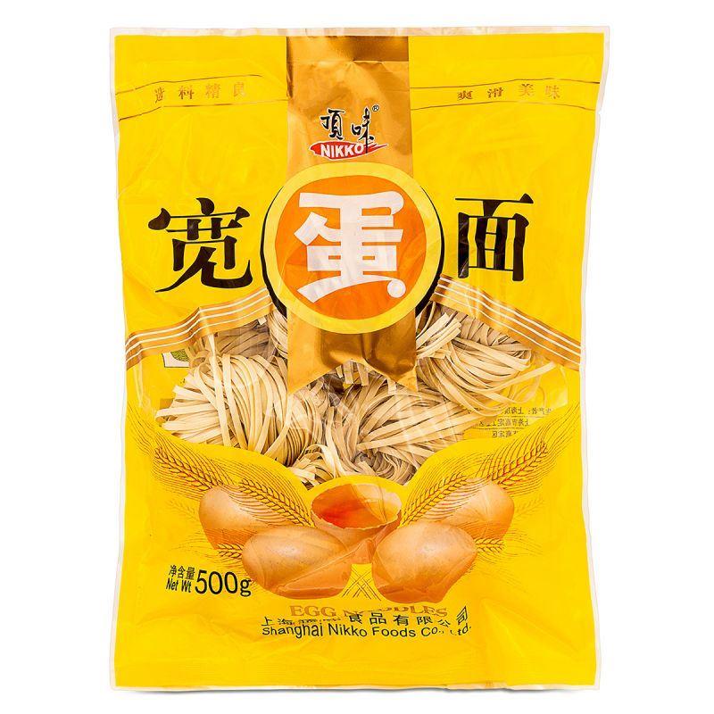(Case) Nikko Egg Noodles 頂味 寬蛋麵 500g*12