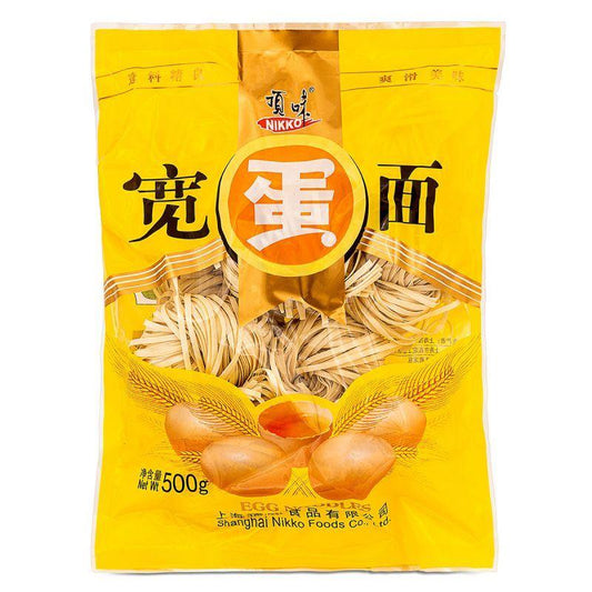 (Case) Nikko Egg Noodles 頂味 寬蛋麵 500g*12