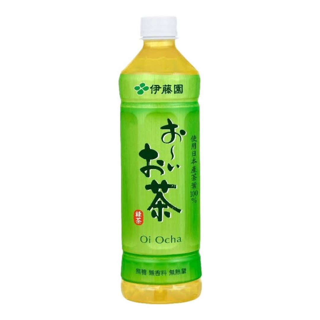 Itoen Oi Ocha Unsweetened Green Tea 伊藤園 お〜いお茶 緑茶 24 x 530ml