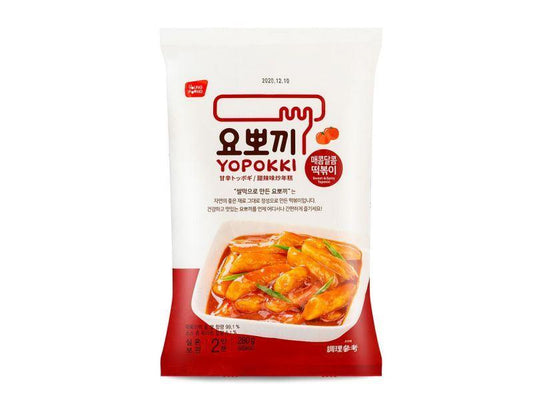 (Case) Young Poong Yopokki Sweet & Spicy Topokki (Rice Cake) 甜辣味炒年糕 280g*24
