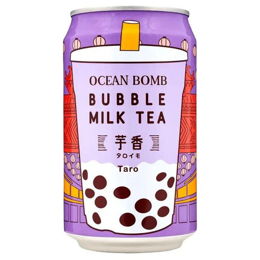 (Case) Ocean Bomb Bubble Milk Tea (Taro) 芋香珍珠奶茶 315ml*24