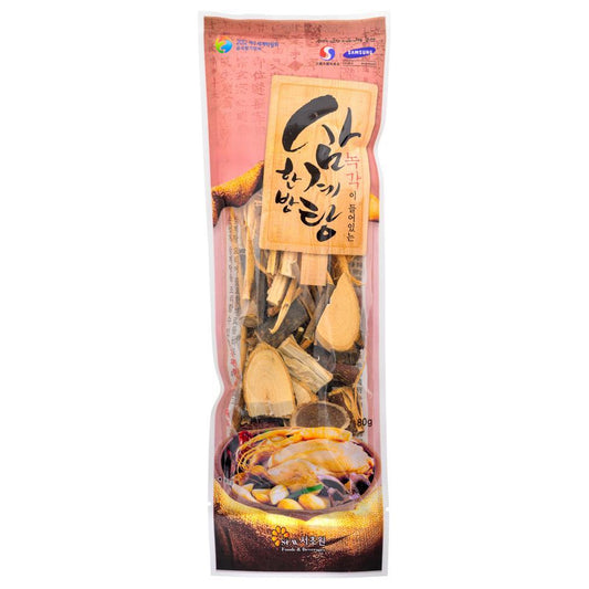 (Case) Seochowon Dried  Mixed Vegetable for Ginseng Chicken Soup 서초원 한방삼계탕재료 80g*50