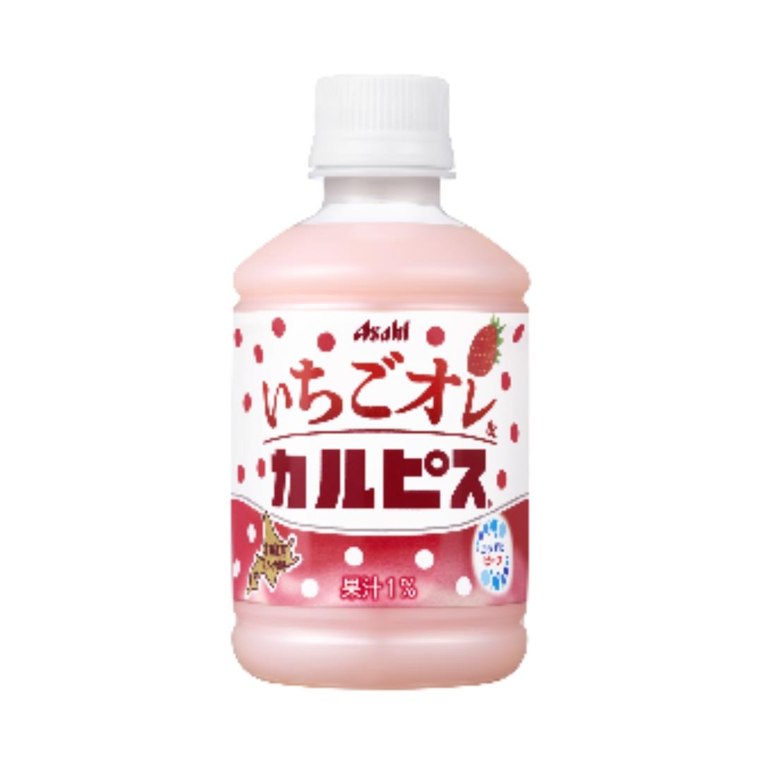 Asahi Calpis Strawberry Yogurt Drink いちごオレ&カルピス 24 x 280ml