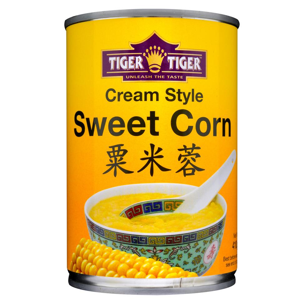 (Case) Tiger Tiger Cream Style Sweet Corn 410g*12