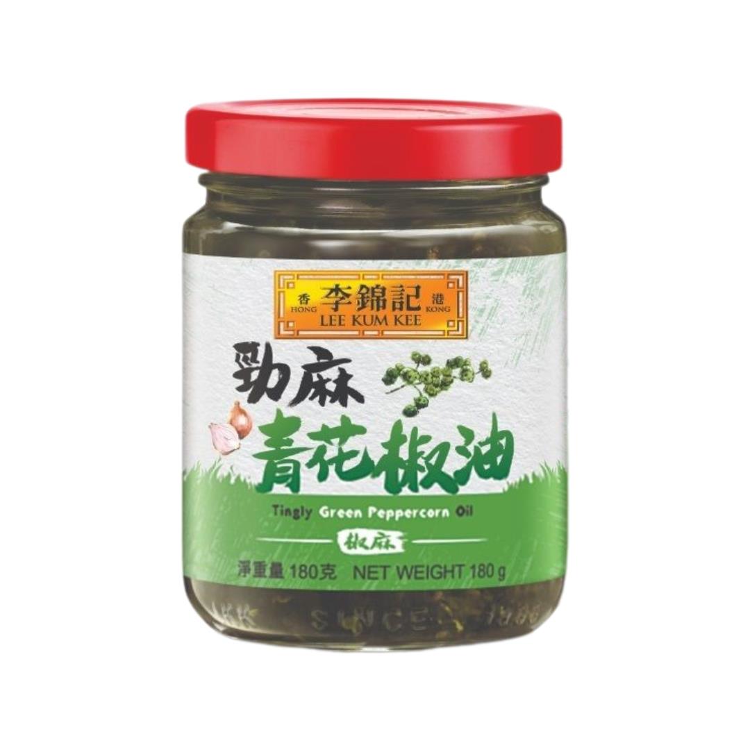 Lee Kum Kee Green Sichuan Peppercorn Oil 李錦記 勁麻青花椒油 12 x 180g