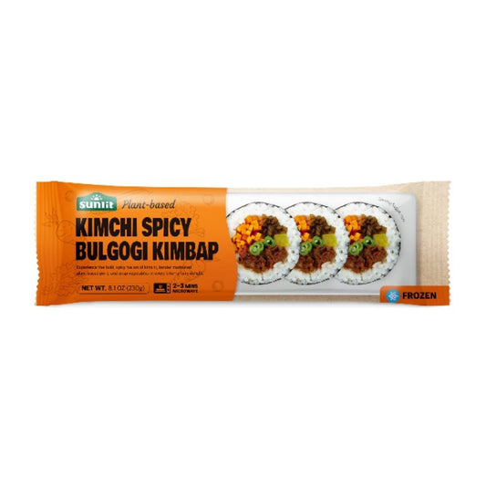 ❄️ Sunlit Frozen Kimchi Spicy Bulgogi Kimbap 24 x 230g