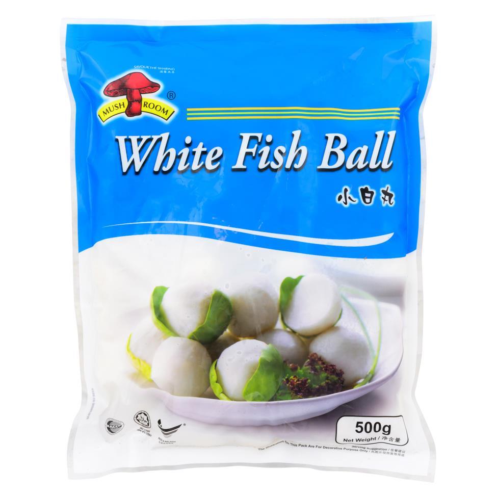 ❄️ Mushroom White Fish Ball 小白丸 20 x 500g