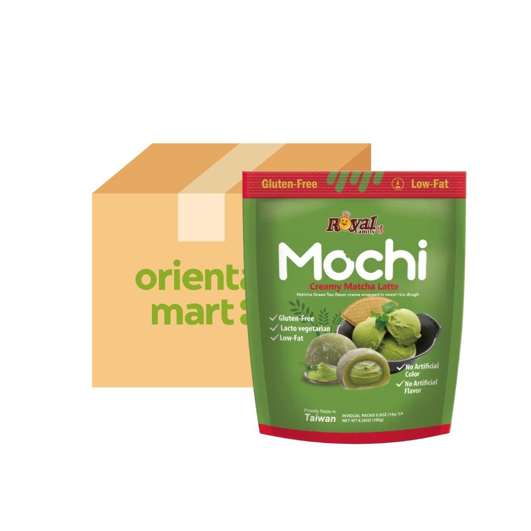 Royal Family Creamy Matcha Latte Mochi 12 x 180g