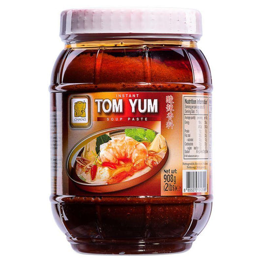 (Case) Chang Instant Tom Yum Soup Paste (L) 象牌 酸辣香料 (大) 908g*12