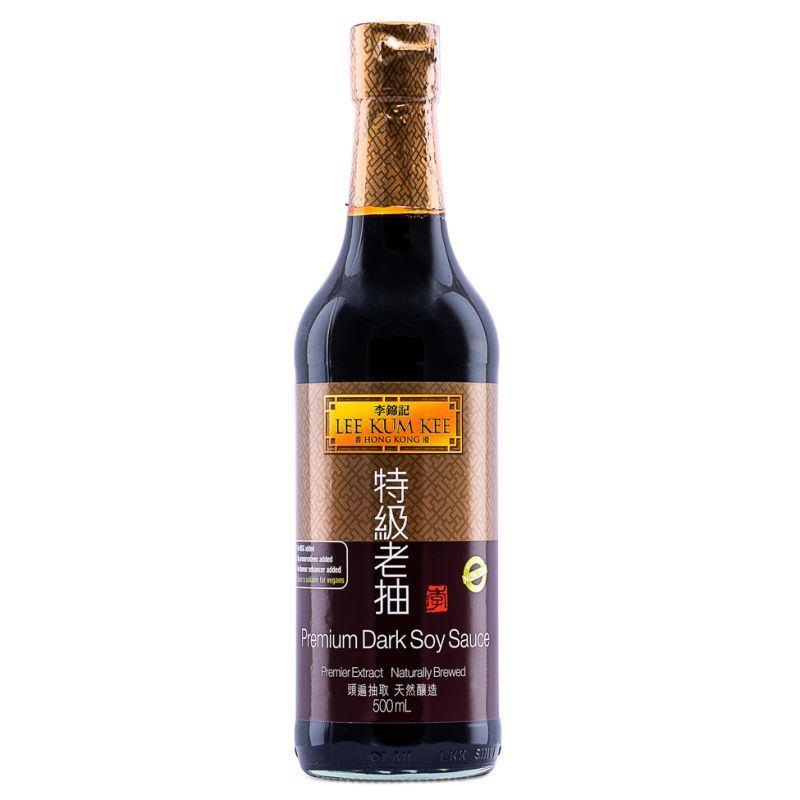 Lee Kum Kee Premium Dark Soy Sauce (L) 李錦記 特級老抽 (大) 12 x 500ml