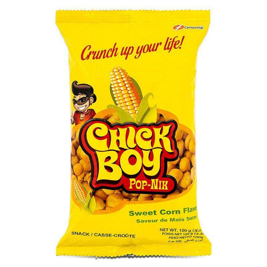 (Case) Centennial Chick Boy Pop-Nik (Sweet Corn Flavour) 100g*40