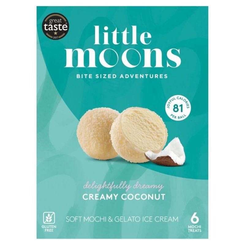 ❄️ Little Moons Mochi Ice Cream (Creamy Coconut) 10 x 192g (6 x 32g)